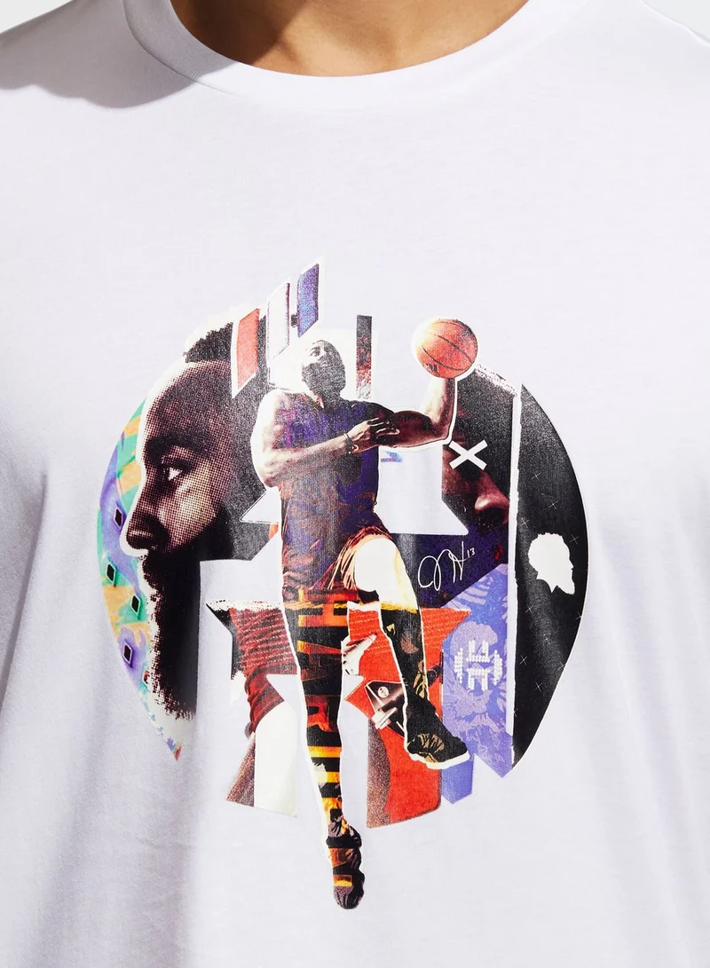 Adidas Harden Abstract T-Shirt