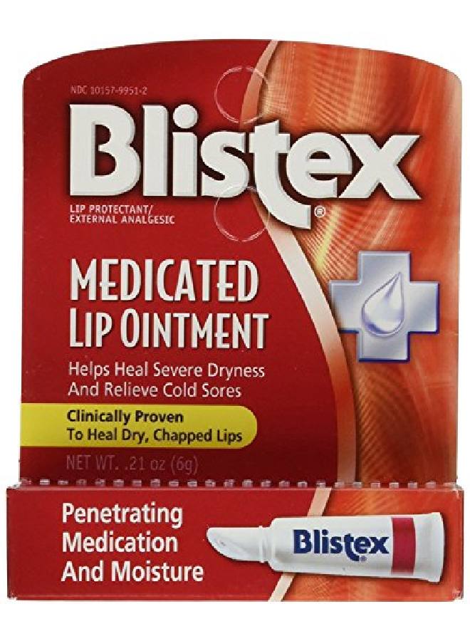 Blistex مرهم شفاه طبي واقي للشفاه 0.21 أونصة 3 علب من 2 أنبوب (إجمالي 6 أنابيب) - Image 2