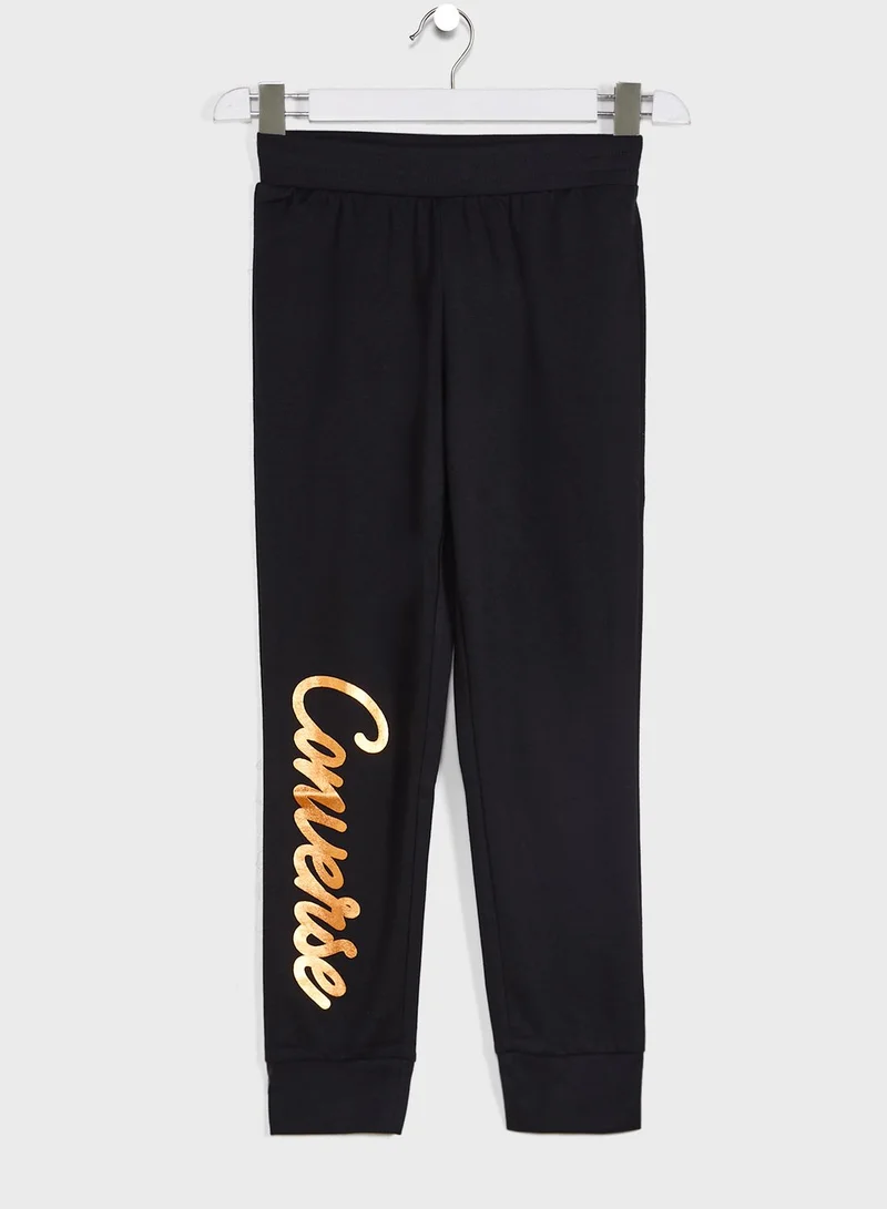 CONVERSE Shiny Wordmark Joggers