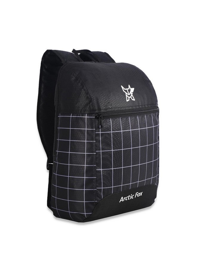 Arctic Fox 17 Liters Tuition Backpack (Grid Black) - Image 5