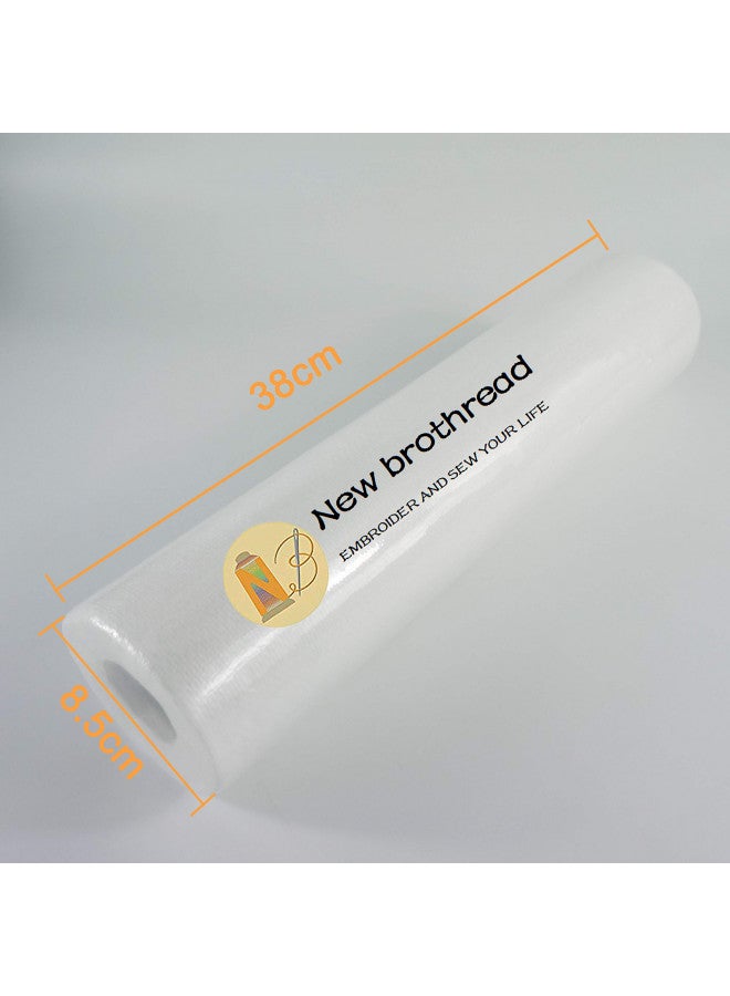 New brothread No Show Mesh Machine Embroidery Stabilizer Backing 15" x 25 Yd roll - Light Weight 1.8 oz - Cut into Variable Sizes for Machine Embroidery and Hand Sewing - Image 3