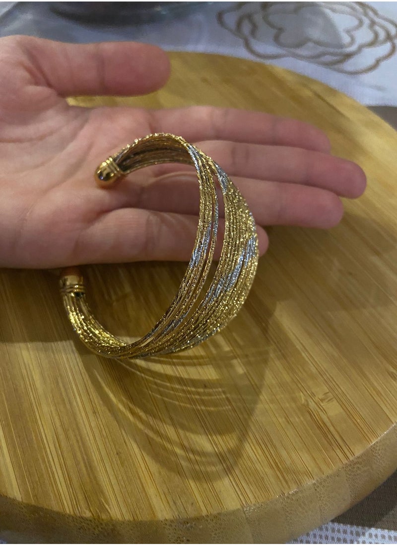 Elegant 18k Gold Plated Bracelet For Women