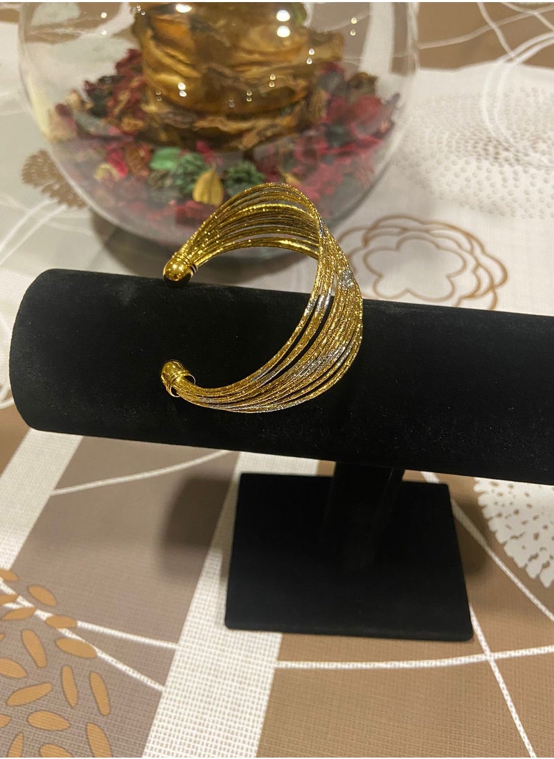 Elegant 18k Gold Plated Bracelet For Women