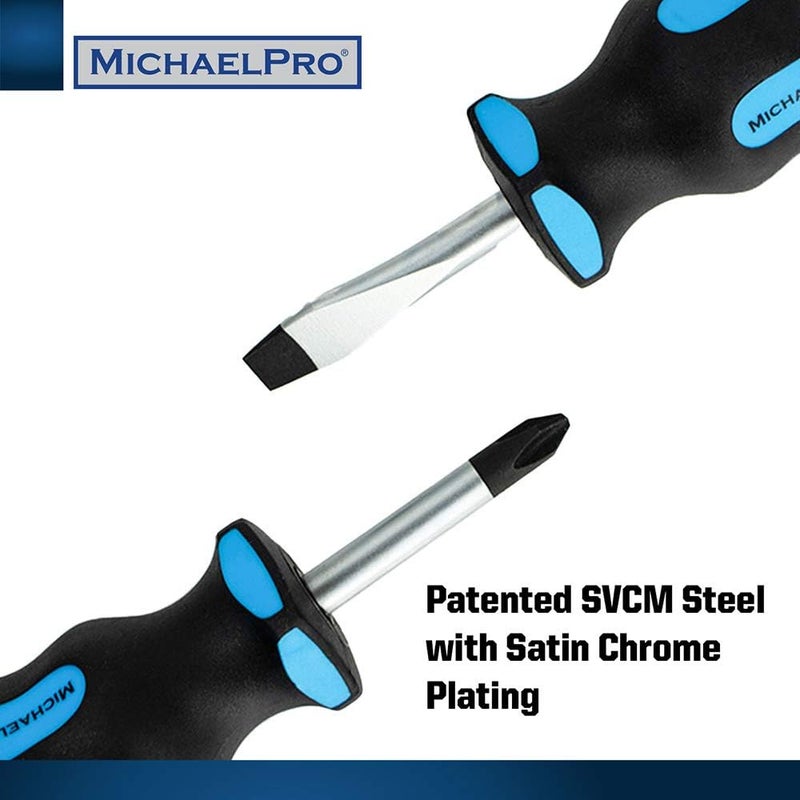 MichaelPro 8-Piece Screwdriver Set with Magnetic Tips - Image 4