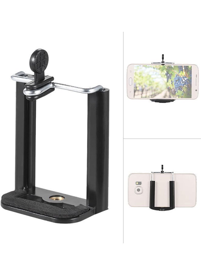NIBEMINENT Selfie Monopod And Tripod Holder Clip Black  - Image 3