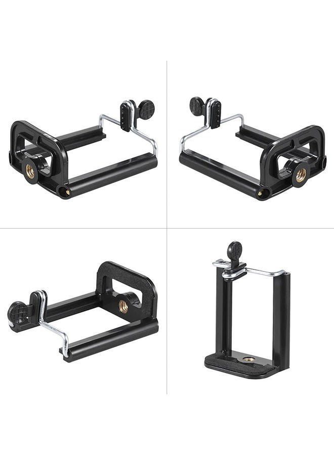 NIBEMINENT Selfie Monopod And Tripod Holder Clip Black  - Image 5