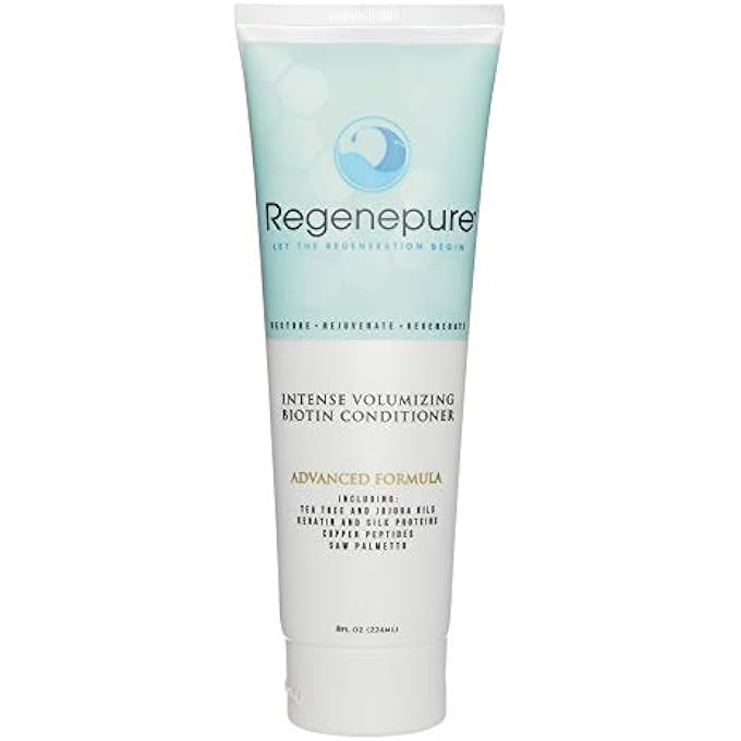 Regenepure INTENSE VOLUMIZING BIOTIN HAIR LOSS CONDITIONER - Image 1