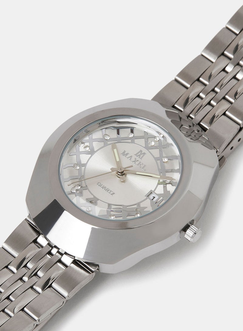 Maxel Men's Diastar True Water Resistant Analog Wrist Watch MX561 - 38mm - Image 3