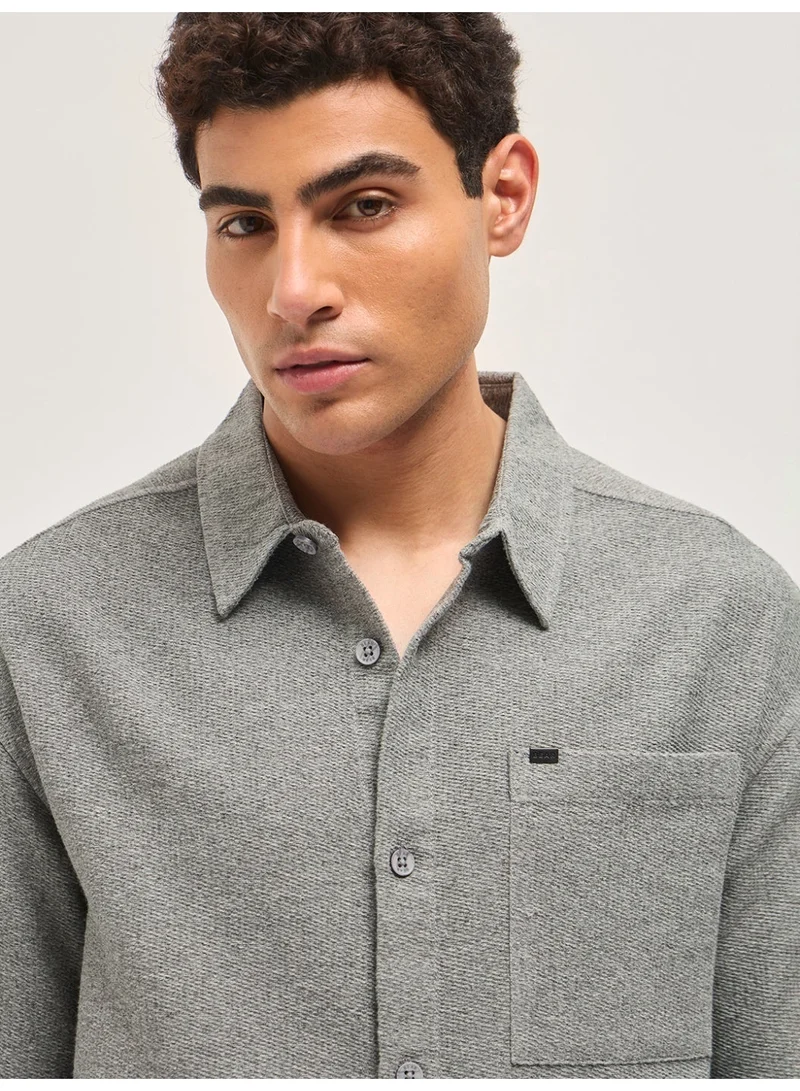 THE BEAR HOUSE  Men’s Trendy Shacket for All Seasons | Casual Overshirt Jacket for Men | Versatile Outerwear Layer for Office, Streetwear & Travel | Modern Smart Look for Everyday Outfits for Men | Best Price UAE