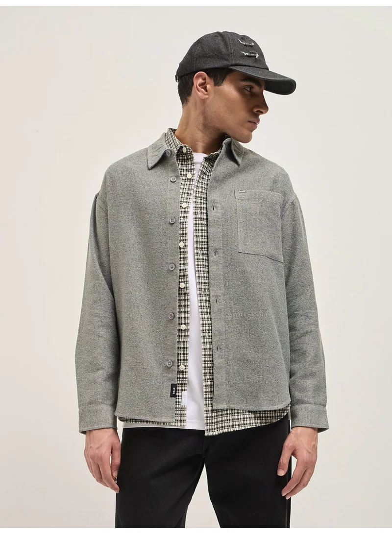 Men’s Trendy Shacket for All Seasons | Casual Overshirt Jacket for Men | Versatile Outerwear Layer for Office, Streetwear & Travel | Modern Smart Look for Everyday Outfits