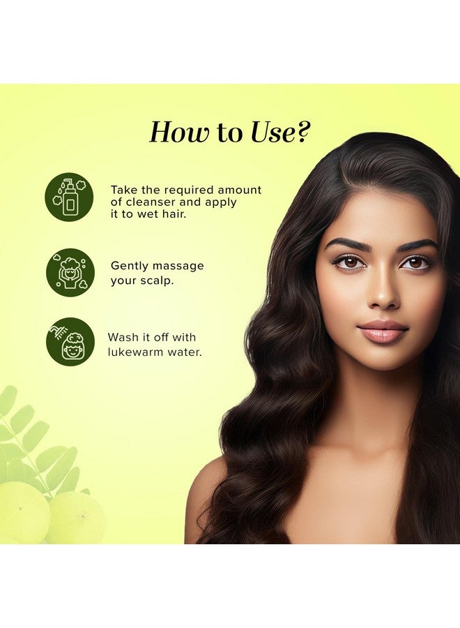 Khadi Natural Saffron, Tulsi & Reetha Hair Cleanser | Herbal Shampoo for Thick, Healthy Hair | Anti Dandruff Formula | Suitable for All Hair Types | 210 ml - Image 5