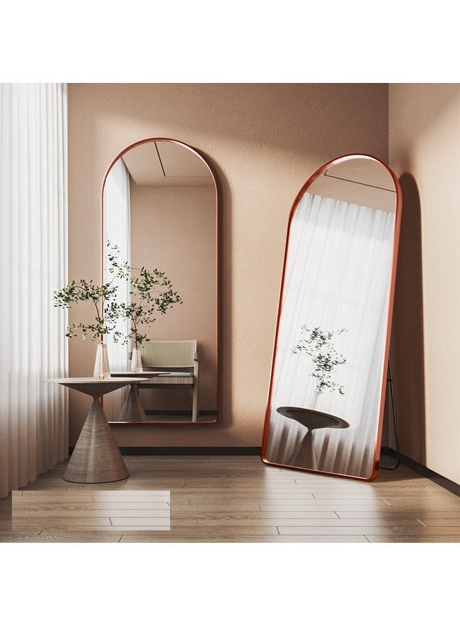 keke Full Length Mirror 80 X 180 cm, Floor Mirror with Aluminum Alloy Frame, Free-Standing Leaning Large Bedroom Dressing Mirror, Full Body Mirror with Stand for Living Room & Bedroom  - Image 1