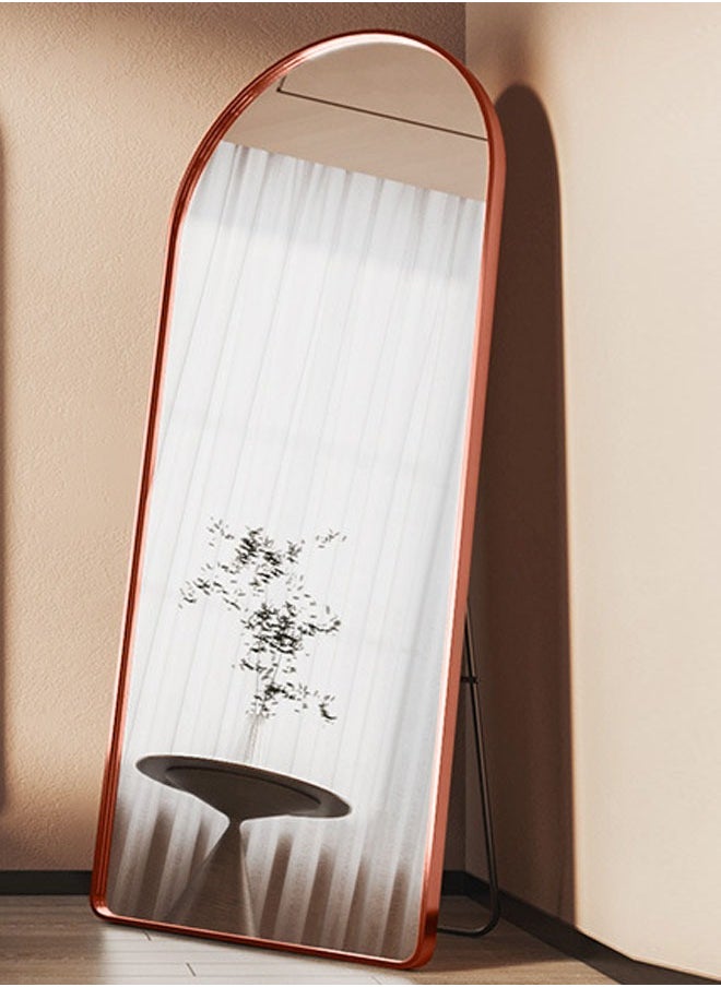 keke Full Length Mirror 80 X 180 cm, Floor Mirror with Aluminum Alloy Frame, Free-Standing Leaning Large Bedroom Dressing Mirror, Full Body Mirror with Stand for Living Room & Bedroom  - Image 3