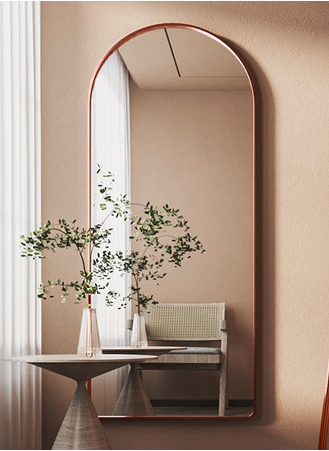 keke Full Length Mirror 80 X 180 cm, Floor Mirror with Aluminum Alloy Frame, Free-Standing Leaning Large Bedroom Dressing Mirror, Full Body Mirror with Stand for Living Room & Bedroom  - Image 2