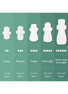 Rael Pack Of 56 Pads For Women, Regular  - Image 5