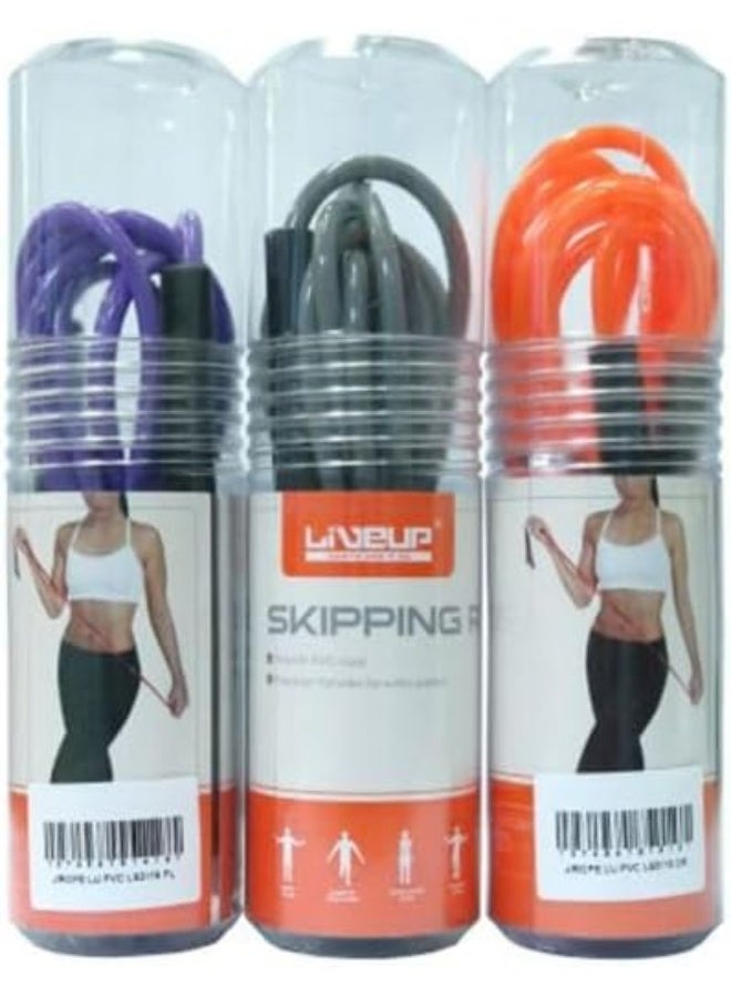 Liveup Live Up PVC SPEED JUMP ROPE LS3115, 10 Cm, Multi Color - Image 3