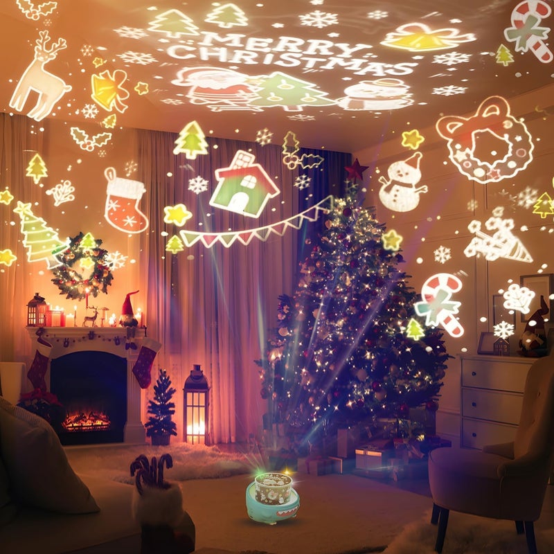 KASTWAVE Star Projector Night Light for Kids - Blue Dinosaur Design - Image 3