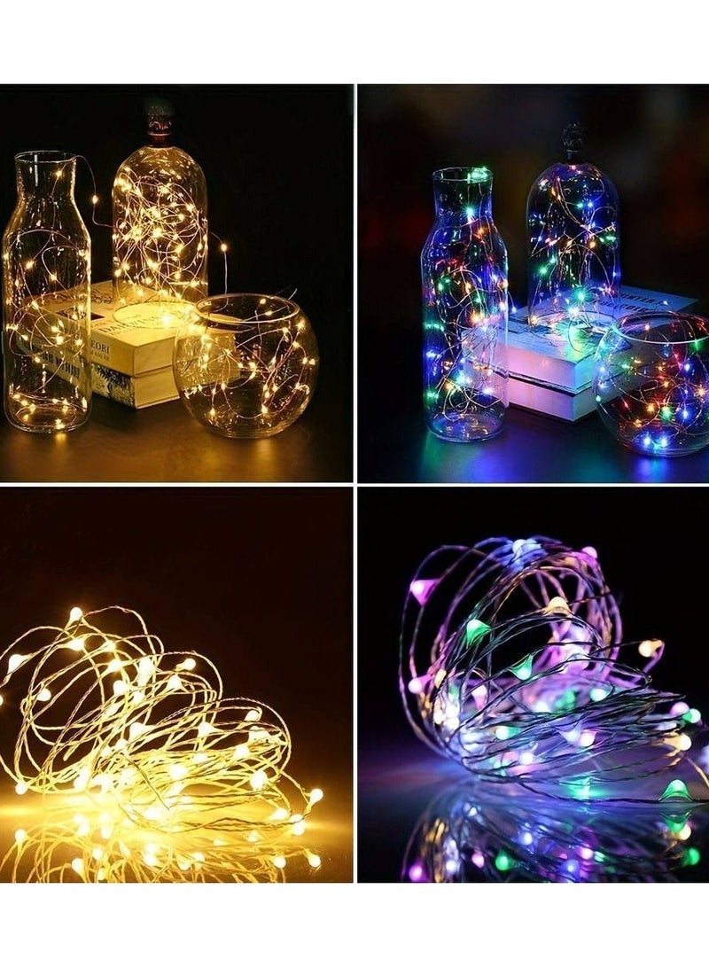 LED Christmas Wedding Diwali Decoration Lights (Multicolor Light) LED Christmas Fairy String Lights for Wedding Party Decoration 60 سم  - Image 3