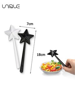 Unique Magical Salt Shakers 2 Pack Salt and Pepper Shaker Magic Wands Pentagram Shape Salt Dispenser Kitchen Accessories Designed to the Perfect Addition to Your Dining Experience  - Image 2