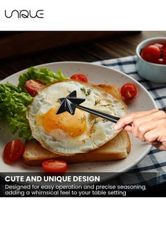 Unique Magical Salt Shakers 2 Pack Salt and Pepper Shaker Magic Wands Pentagram Shape Salt Dispenser Kitchen Accessories Designed to the Perfect Addition to Your Dining Experience  - Image 4
