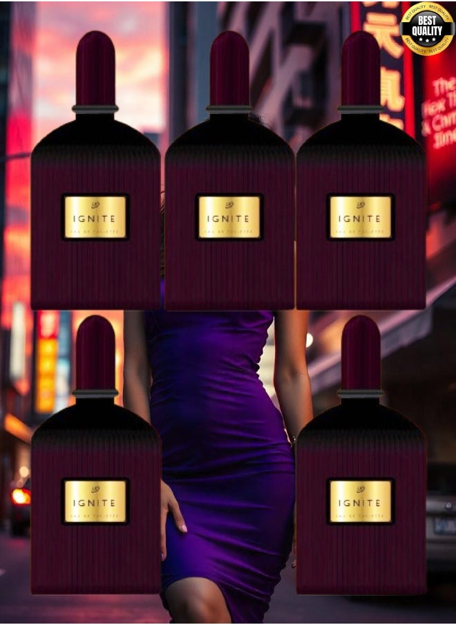 Uf - 5 Pieces Ignite Perfume EDT 100ML - Image 1