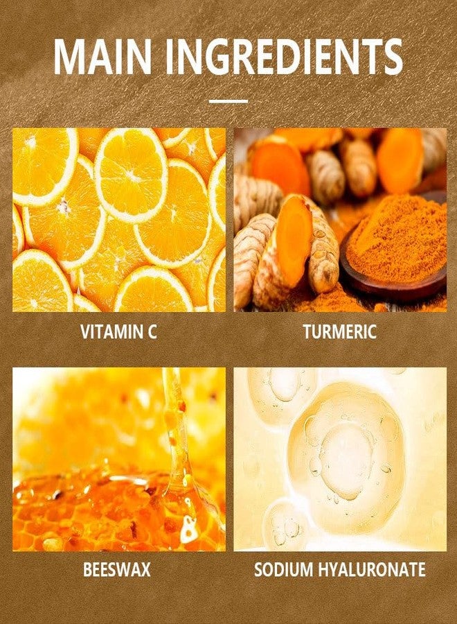 gcdat Turmeric Hand and Foot Peel Mask- Moisturizing Hydrating Nourishing Exfoliating Hand Film Hands Care Paraffin with Vitamin C & Turmeric - 1.76 Oz - Image 5