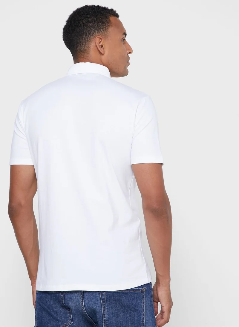 RIVER ISLAND 2 Pack Muscle Fit Polo
