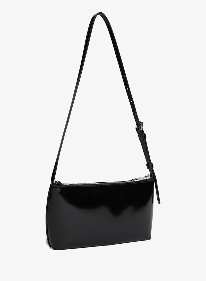 TOMMY JEANS Essential Logo Shiny Shoulder Bag - Image 3