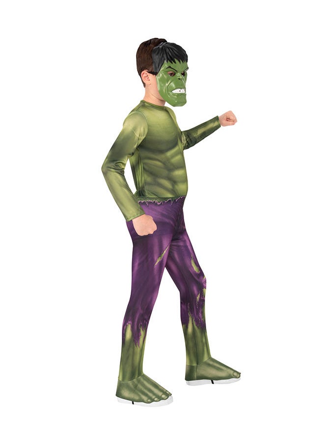 Rubies Costume Official Marvel Avengers Hulk Classic Childs Costume  - Image 3