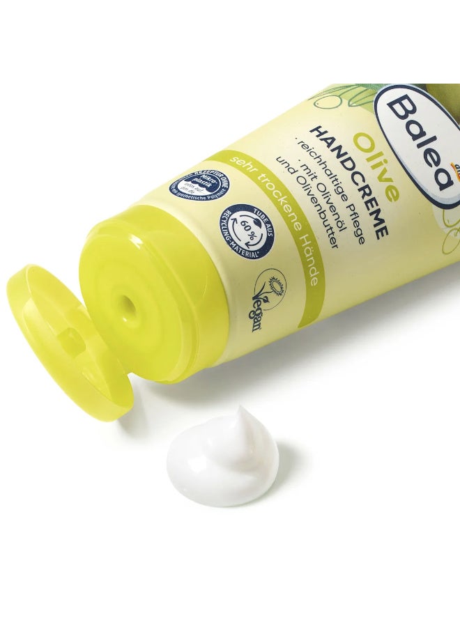 Balea Olive Hand Cream with Olive Oil and Olive Butter for Dry Hands, Made in Germany - Image 2