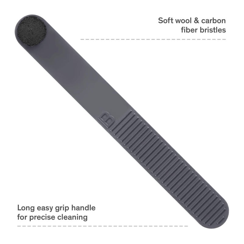 Boundless Audio Stylus Cleaner Brush - Carbon Fiber Anti-Static Stylus Brush for Turntable Needle Cleaning - Image 3