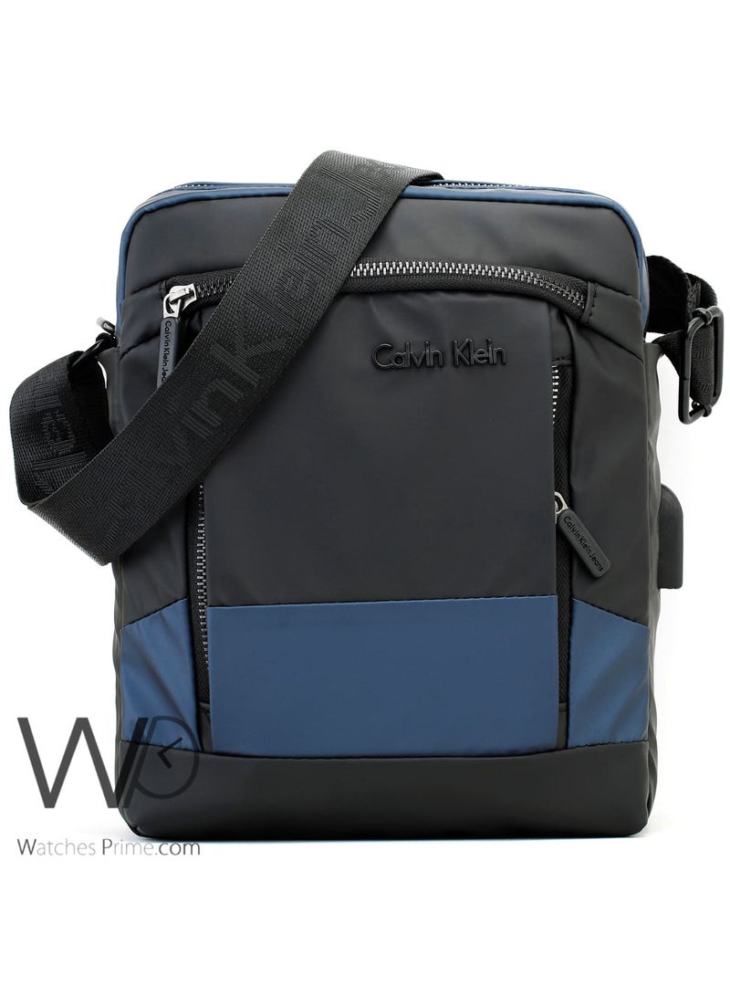 Calvin Klein Jeans Calvin Klein Black And Blue Messenger Bag - Image 1