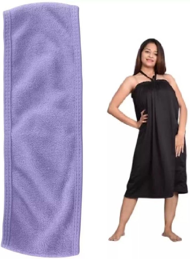 VEDETIC Facial Care Parlor Body Massage Beauty Salon Spa 1pcs Waxing Gown With 1pcs Makeup Cloth Facial Spa Head Wrap Headband | Free Size Reusable & Multipurpose