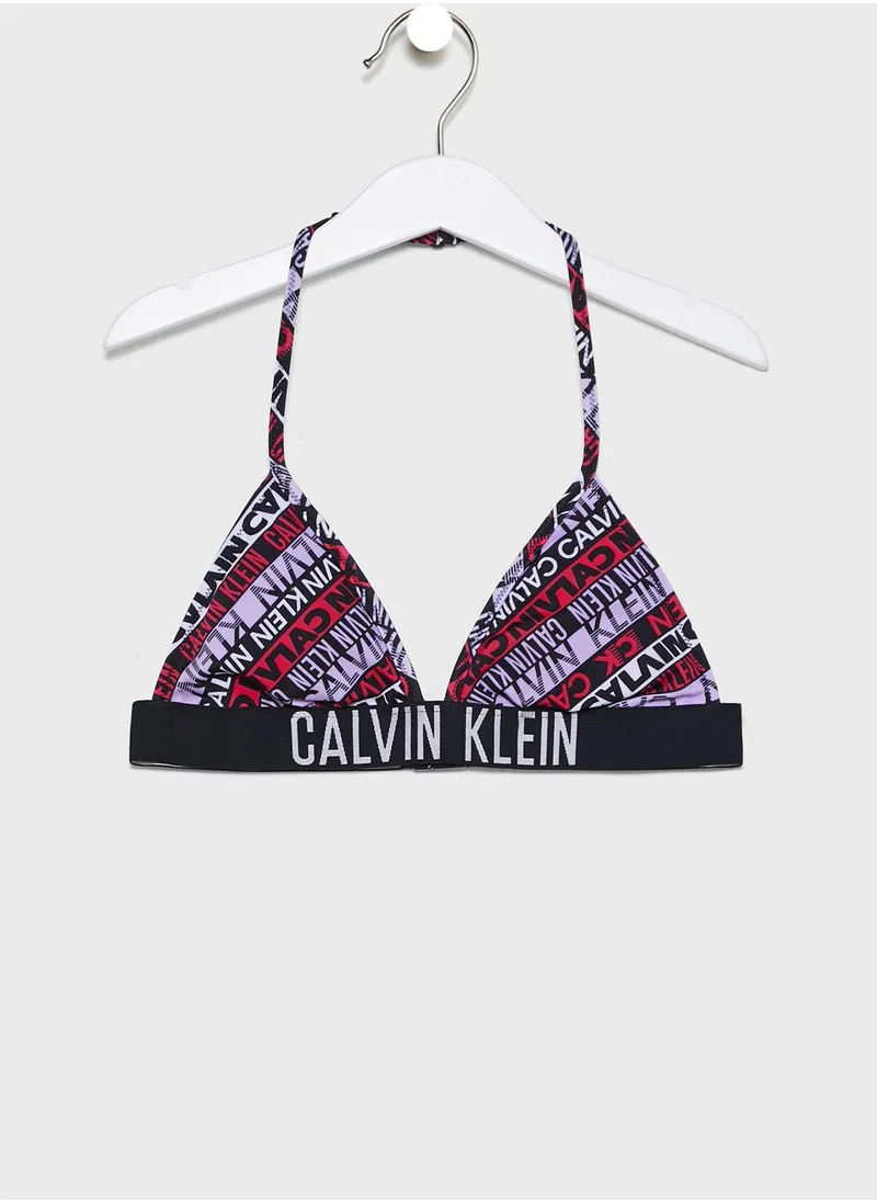 CALVIN KLEIN Kids Triangle Bikini Set