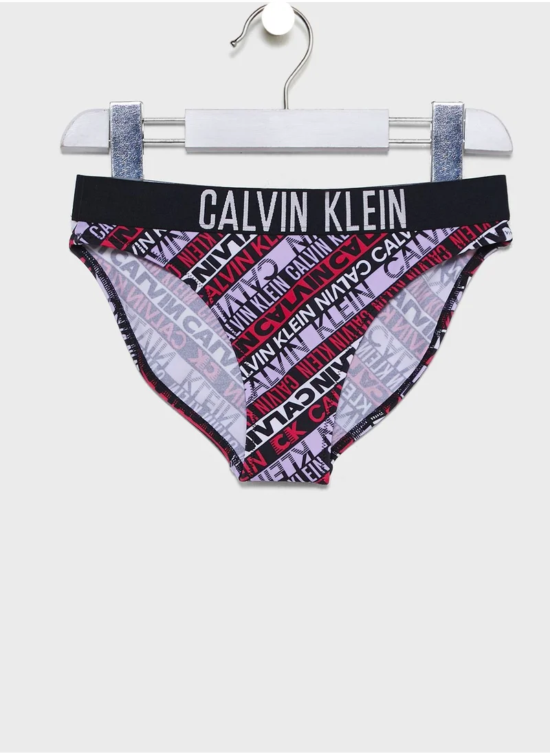 CALVIN KLEIN Kids Triangle Bikini Set