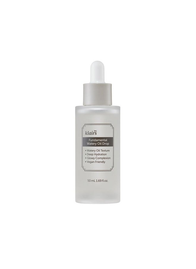 DearKlairs DearKlairs Fundamental Watery Oil Drop, 1.69 Fl Oz, water-based serum with the rich hydration of a facial oil  - Image 1