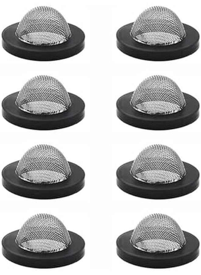 Garden Hose Filter Washers With Stainless Steel Screen 8PCS Size S - Image 1