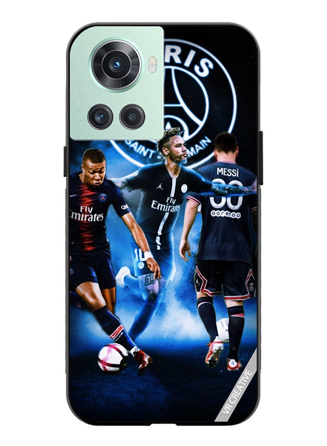 VR CREATIVE Protective Case Cover For OnePlus 10R Player Football Design Multicolour - Image 1