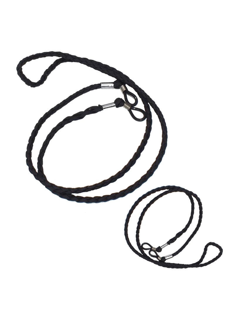 KSEIBI Safety Glass String, Safety Wire, Sunglasses Strap Holder, Adjustable Eyeglass Lanyard, Rope Eyewear Retainer Cord Glasses, Perfect to Keep Your Sunglasses in Place Everywhere You Go. - Image 5