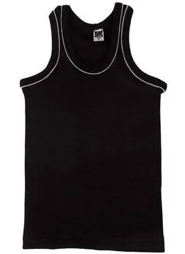 Tutku Passion Boy Black Sports Undershirt 130