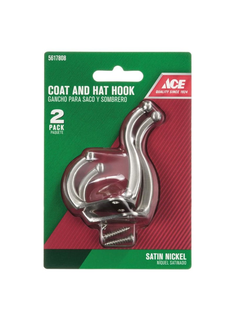 ACE Metal Garment Hook 5.8 Cm 2 Piece 
