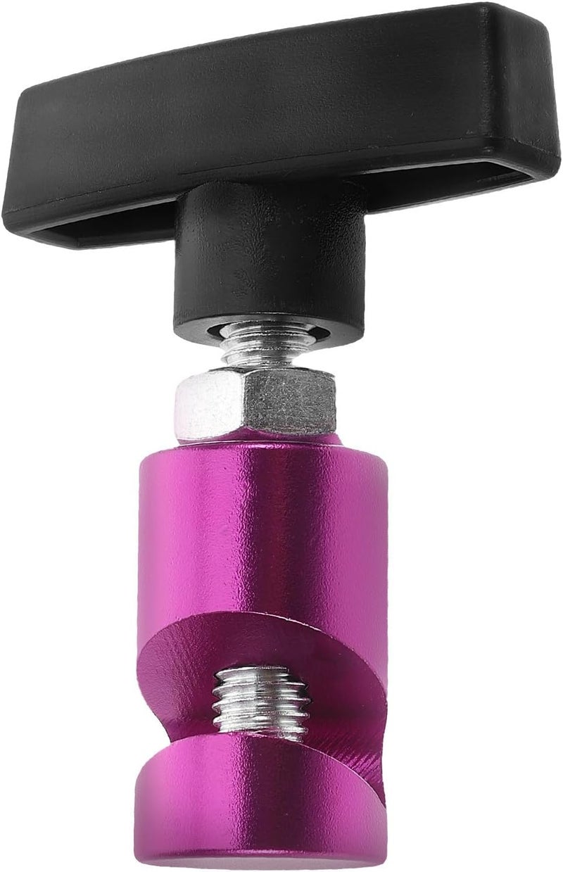 Car Hood Lift Support Strut Clamp Gas Strut Clamp for Trunk Lift Arm Anti-skid Fixing Tool Purple Compatible with Engine Hood Prop Rod - Image 1
