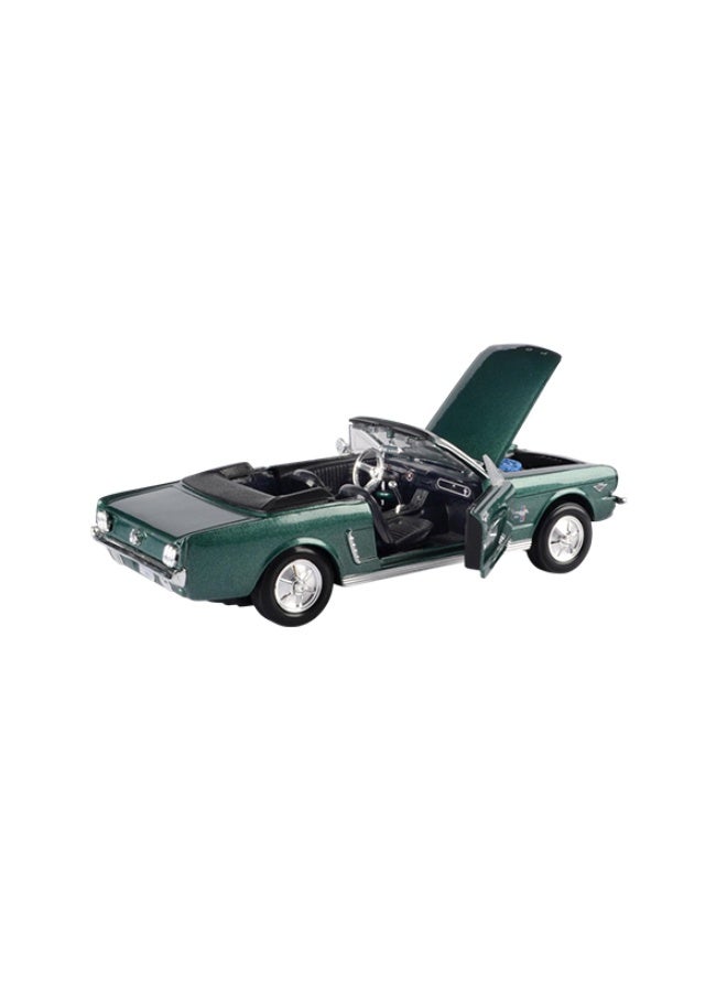 Motor Max 1964 Ford Mustang Convertible Die-Cast Model Car 1:24 Scale – Officially Licensed Classic Collectible with Opening Doors & Detailed Interior - Image 4