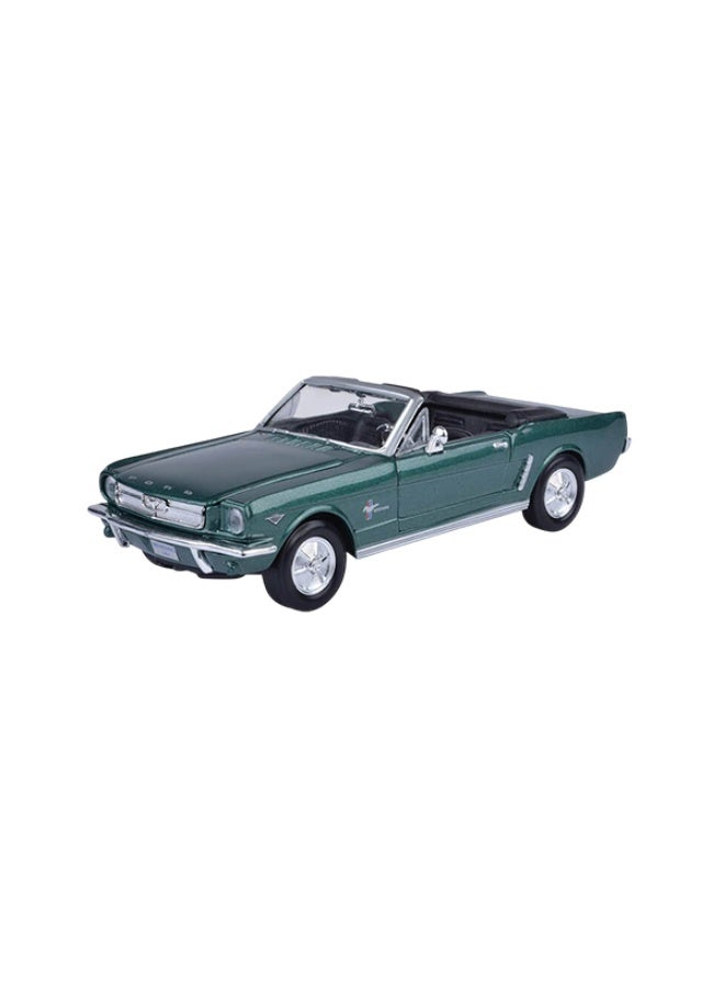 Motor Max 1964 Ford Mustang Convertible Die-Cast Model Car 1:24 Scale – Officially Licensed Classic Collectible with Opening Doors & Detailed Interior - Image 3