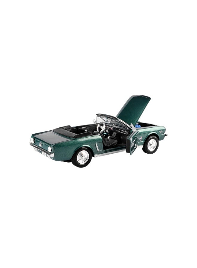 Motor Max 1964 Ford Mustang Convertible Die-Cast Model Car 1:24 Scale – Officially Licensed Classic Collectible with Opening Doors & Detailed Interior - Image 2