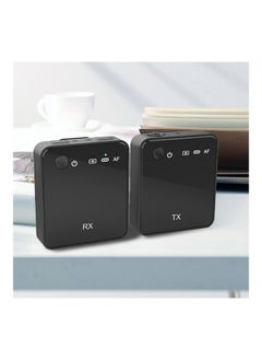 نيبمينينت طقم ميكروفون عنقي لاسلكي بتردد 2.4 جيجاهرتز مكون من قطعتين V9520_P أسود  - Image 3