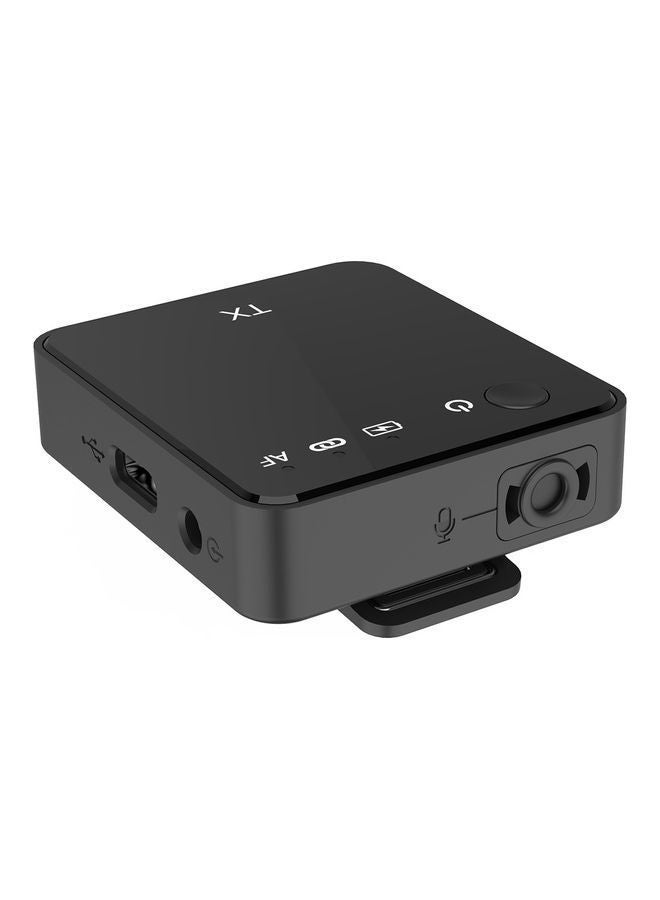 NIBEMINENT 2-Piece 2.4GHz Wireless Lavalier Microphone Set V9520_P Black  - Image 4