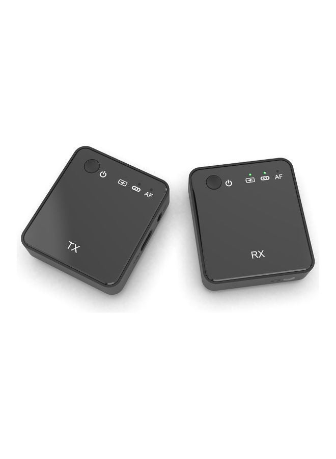 NIBEMINENT 2-Piece 2.4GHz Wireless Lavalier Microphone Set V9520_P Black  - Image 2
