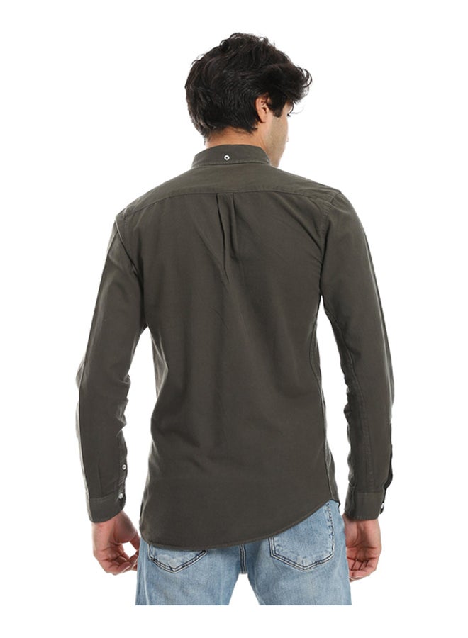 Andora Button Down Collar Long Sleeves Shirt  - Image 3