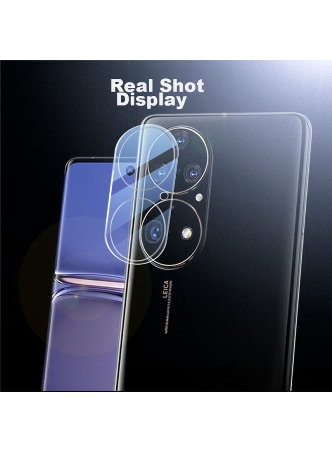Divi Lens Protector For Huawei P50 Pro, Full Coverage High-definition Glass Anti-scratch Wear-resistant Protective Film For Huawei Smartphone Camera - Image 5